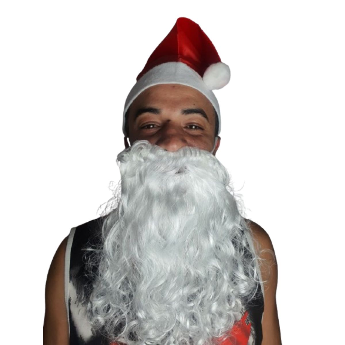 Fantasia Barba Branca Papai Noel Fantasia Barba Branca Papai Noel